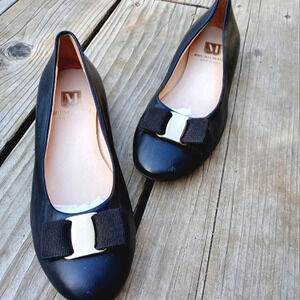 Bruno Magli NWT $325 Mina Bow Ballet Flats